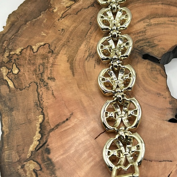 VINTAGE CORO PEGASUS AB RHINESTONE BRACELET SPARKLY - Picture 3 of 6